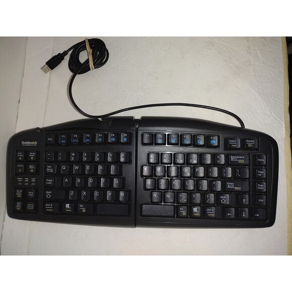 Goldtouch SK-2730 Black Ergonomic Adjustable Split Keyboard Mac PC - Picture 5 of 16